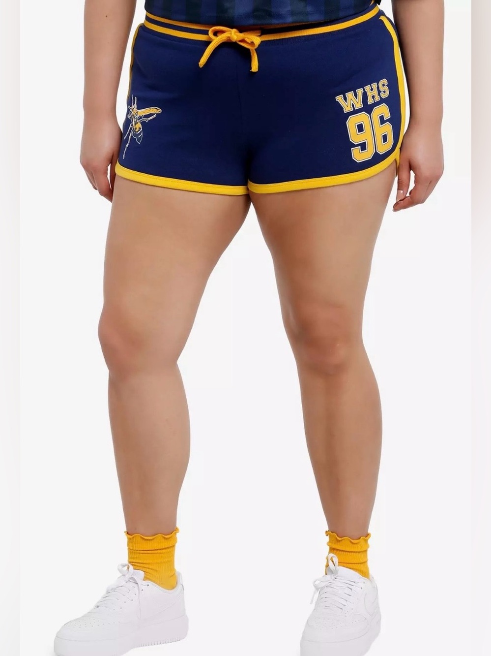 Hot Topic Yellowjackets soccer team girls Athletic Drawstring Shorts plus size 1